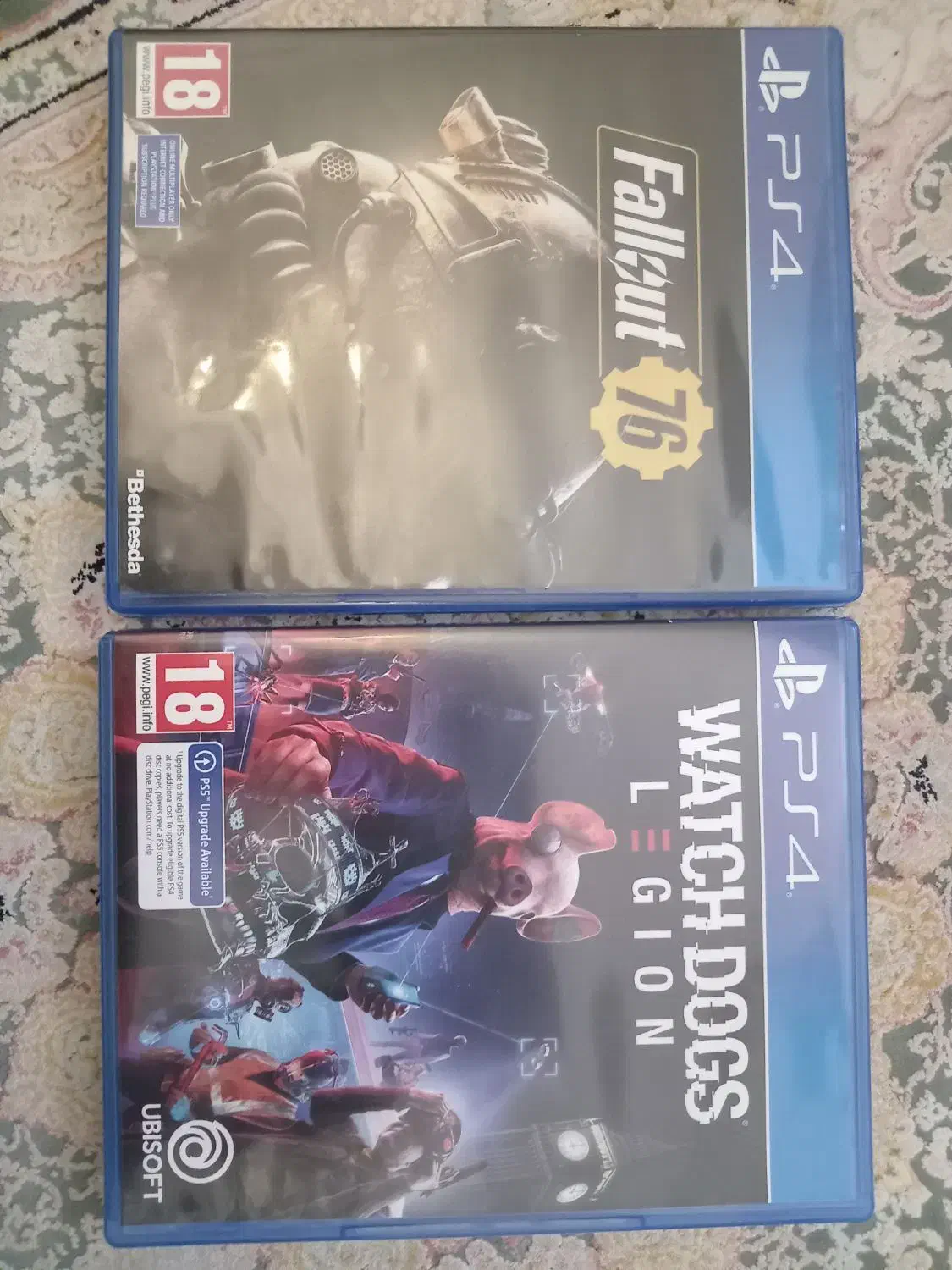 دو عدد دی وی دی بازی ps4 اورجینال|کنسول، بازی ویدئویی و آنلاین|تهران, امامت|دیوار