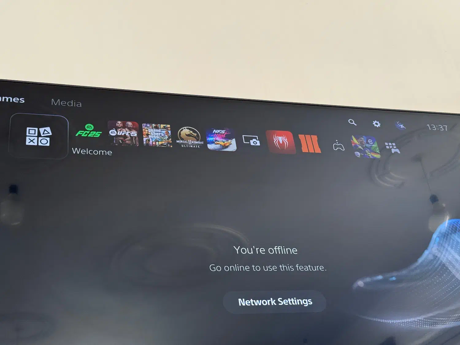 Ps5 دیسک خور دو دسته سالم تمیز وه بدون مشکل|کنسول، بازی ویدئویی و آنلاین|سرپل ذهاب, |دیوار