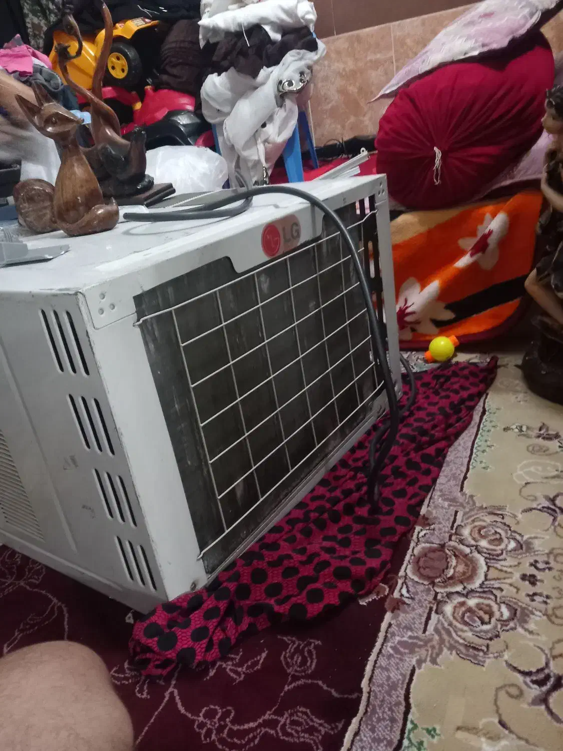 کولر گازی پنجره ای|کولر گازی و فن‌کوئل|گنبد کاووس, |دیوار