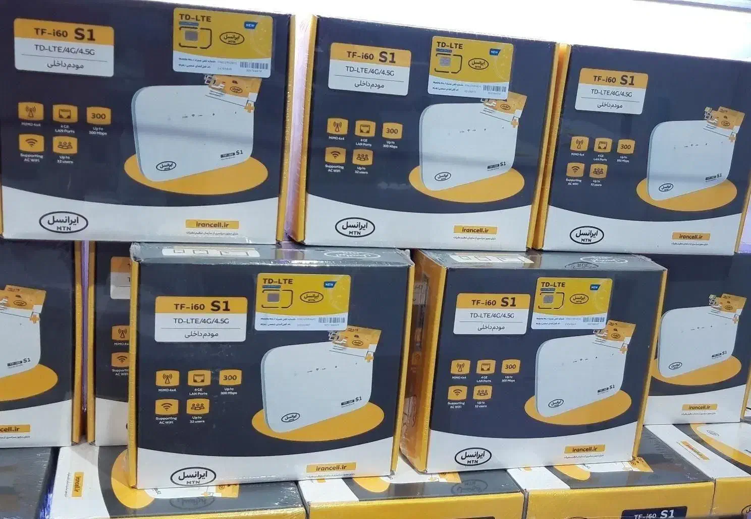 مودم سیمکارتی TDLTE ایرانسل i60 i120 خانگی 5G|مودم و تجهیزات شبکه|تبریز, |دیوار