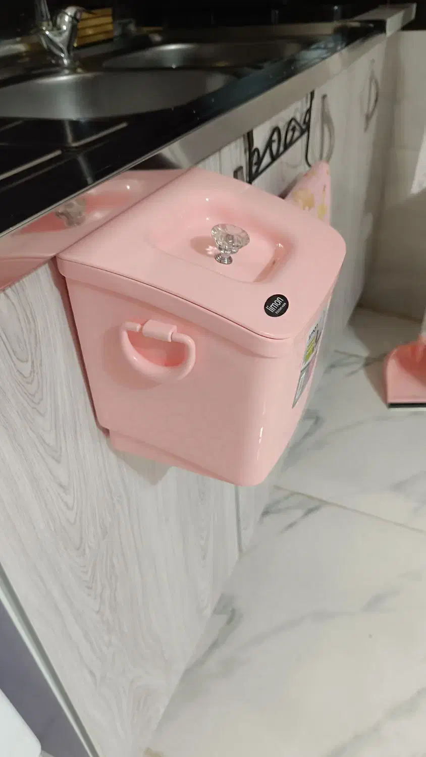 سطل زباله کابینتی|صنایع دستی و سایر لوازم تزئینی|پیشوا, |دیوار