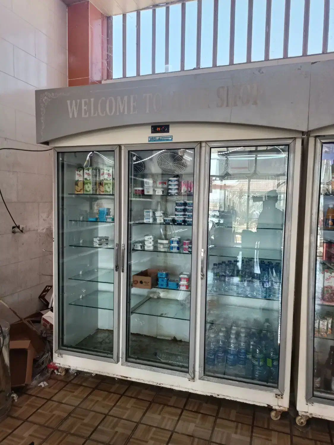 وسایل کامل مغازه|فروشگاه و مغازه|کنار تخته و کمار, |دیوار