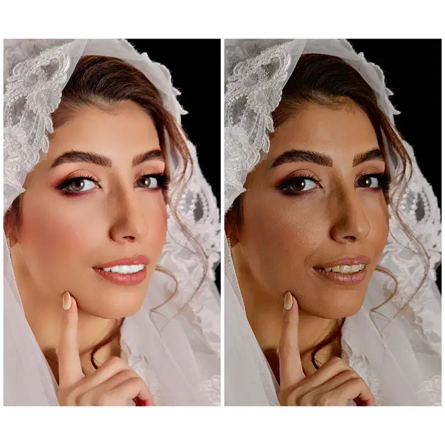 ادیت و رتوش حرفه ای چهره و اندام،عکس عروس و محصول|خدمات رایانه‌ای و موبایل|تهران, نارمک|دیوار