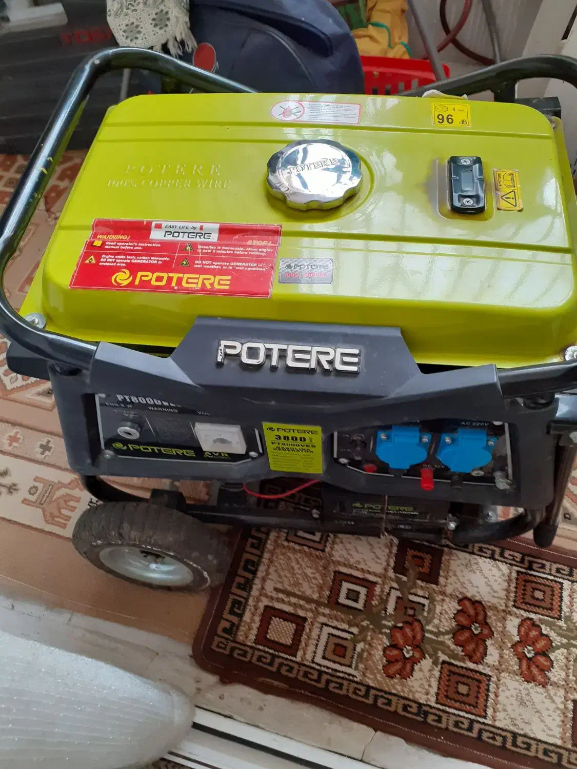 موتور برق پوتر ۳۸۰۰ استاردی درحدنوسیم پیچ مسی|ابزارآلات|پرند, فاز ۴|دیوار