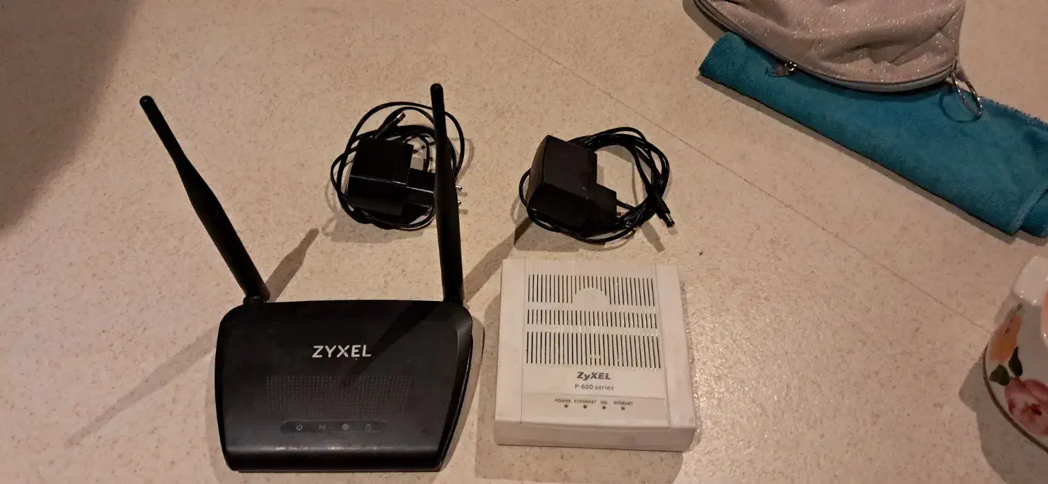 مودم و اکسس پوینت zyxel|مودم و تجهیزات شبکه|تهران, سعادت‌آباد|دیوار