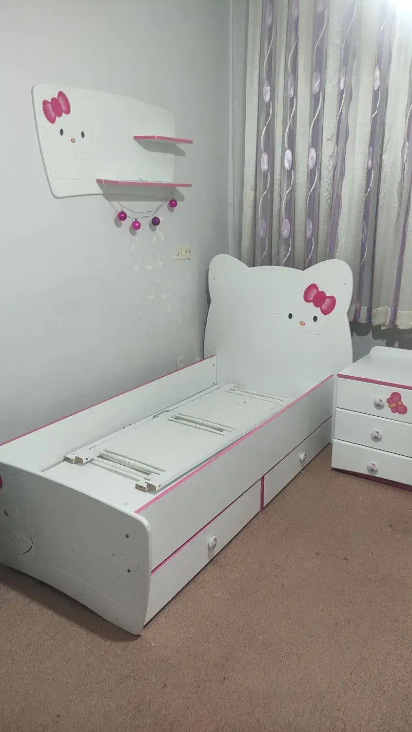 تخت و کمد کودک|تخت و سرویس خواب|اراک, |دیوار