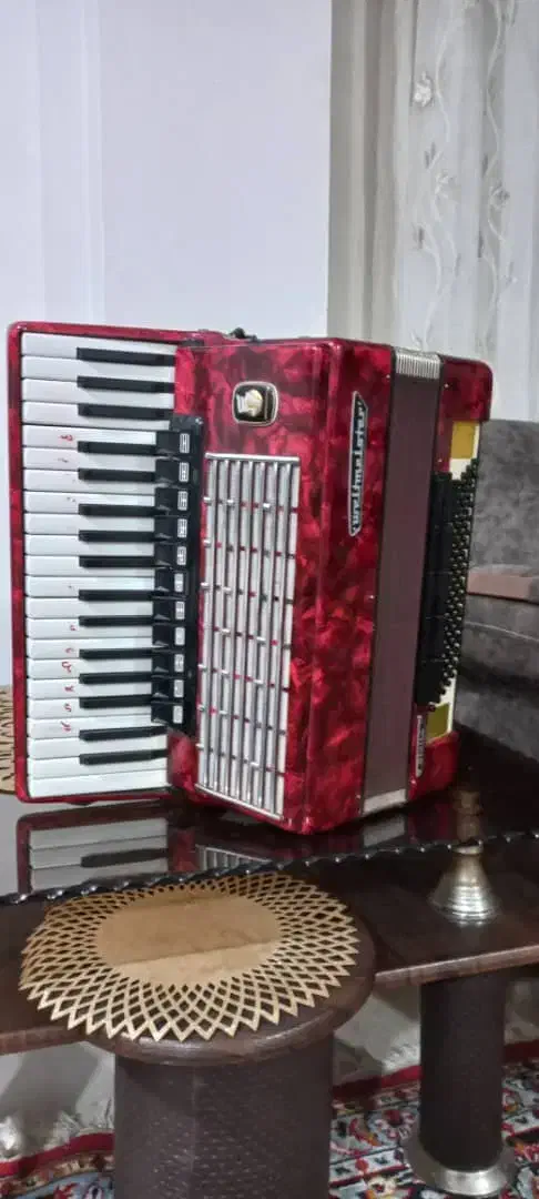 آکاردئون ولمستر آلمان ۹۶ باس|پیانو، کیبورد، آکاردئون|گرگان, |دیوار