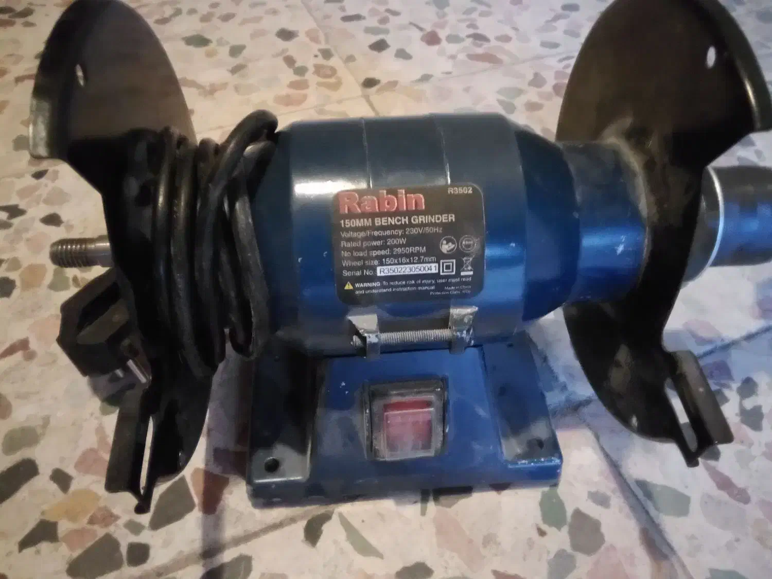 سنگ رومیزی رابین مدل R3502|ابزارآلات|هشتگرد, شهرک بعثت|دیوار