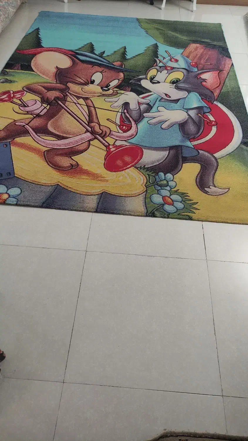 فرش اتاق کودک|فرش|قزوین, |دیوار