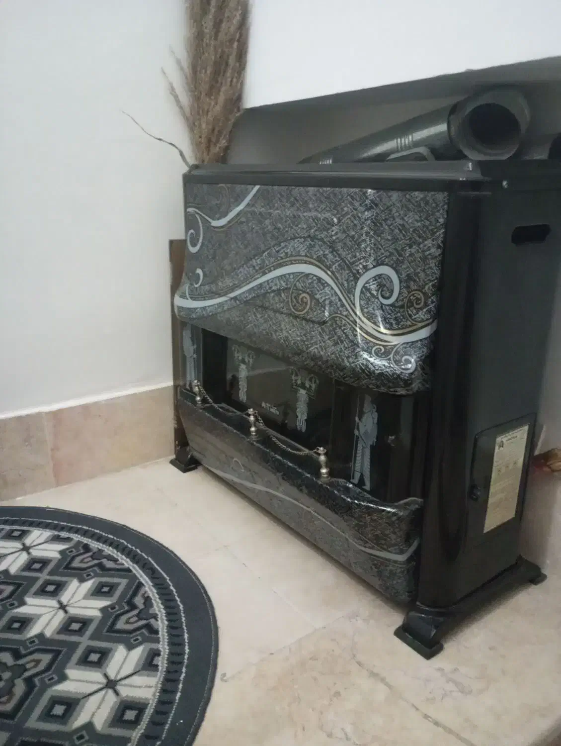 بخاری|بخاری، هیتر، شومینه|رشت, حمیدیان|دیوار