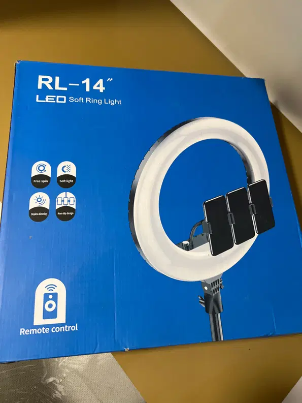 رینگ لایت RL14|لوازم جانبی موبایل و تبلت|مبارکه, |دیوار