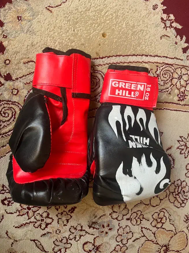 زانو بند و دستکش بوکس|تجهیزات ورزشی|لاهیجان, قیام|دیوار