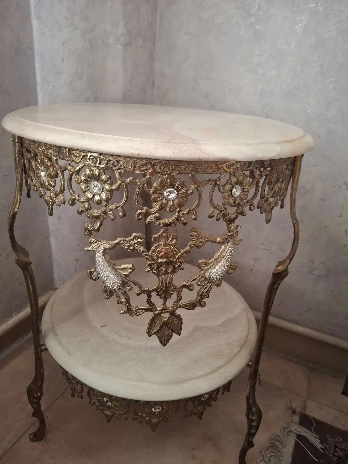 میزخاطره ومیزتلفن برنجی|میز تلفن|تهران, شهرک شریفی|دیوار