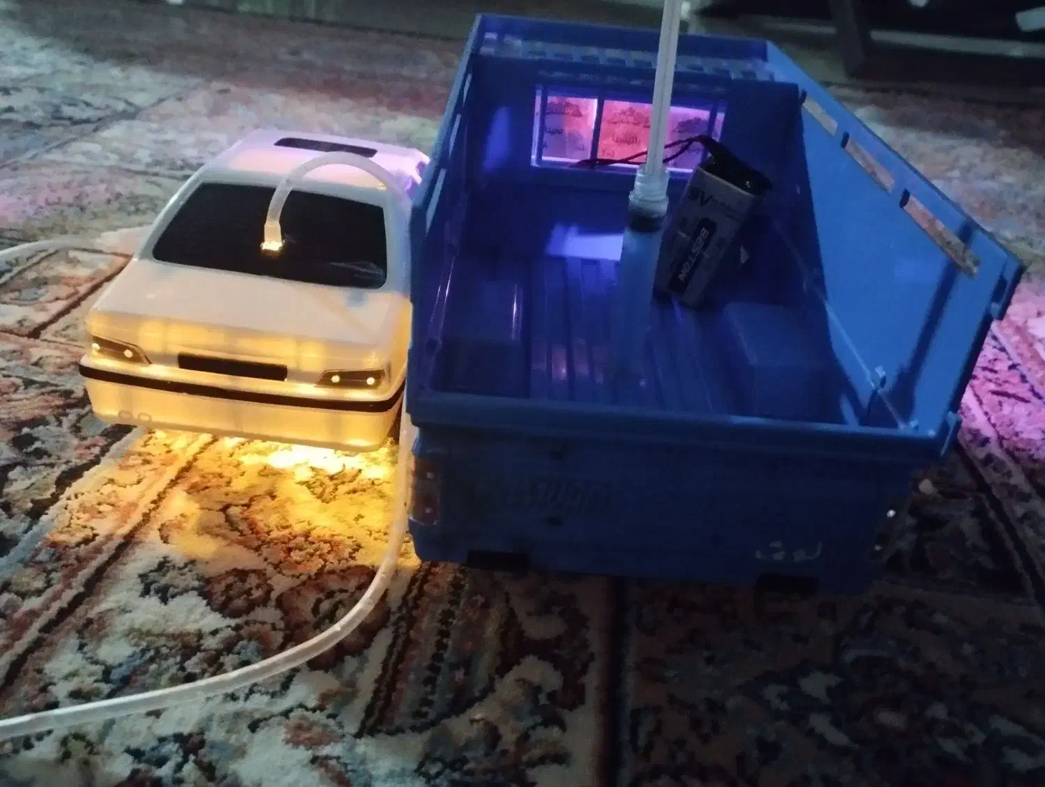 اسباب بازی پنوماتیک پرشیا و نیسان با نورپردازی|اسباببازی|پرند, فاز ۰|دیوار