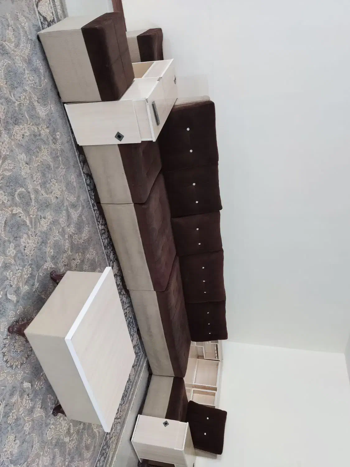 مبل ال با پشتی دو رو|مبلمان خانگی و میز عسلی|شیراز, سرو|دیوار