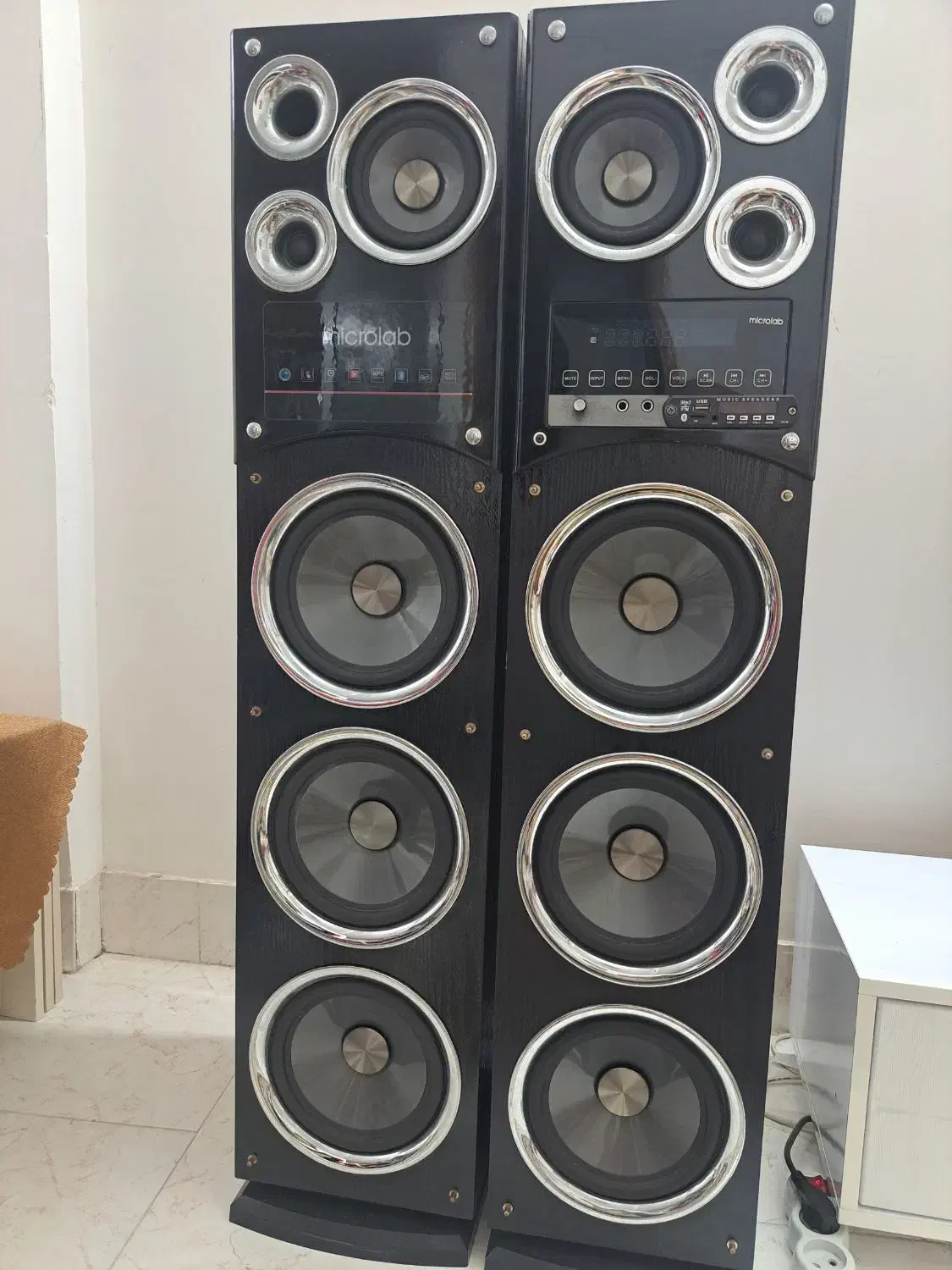 فروش دو عدد باند پخش میکرولاب|سیستم صوتی خانگی|گنبد کاووس, |دیوار