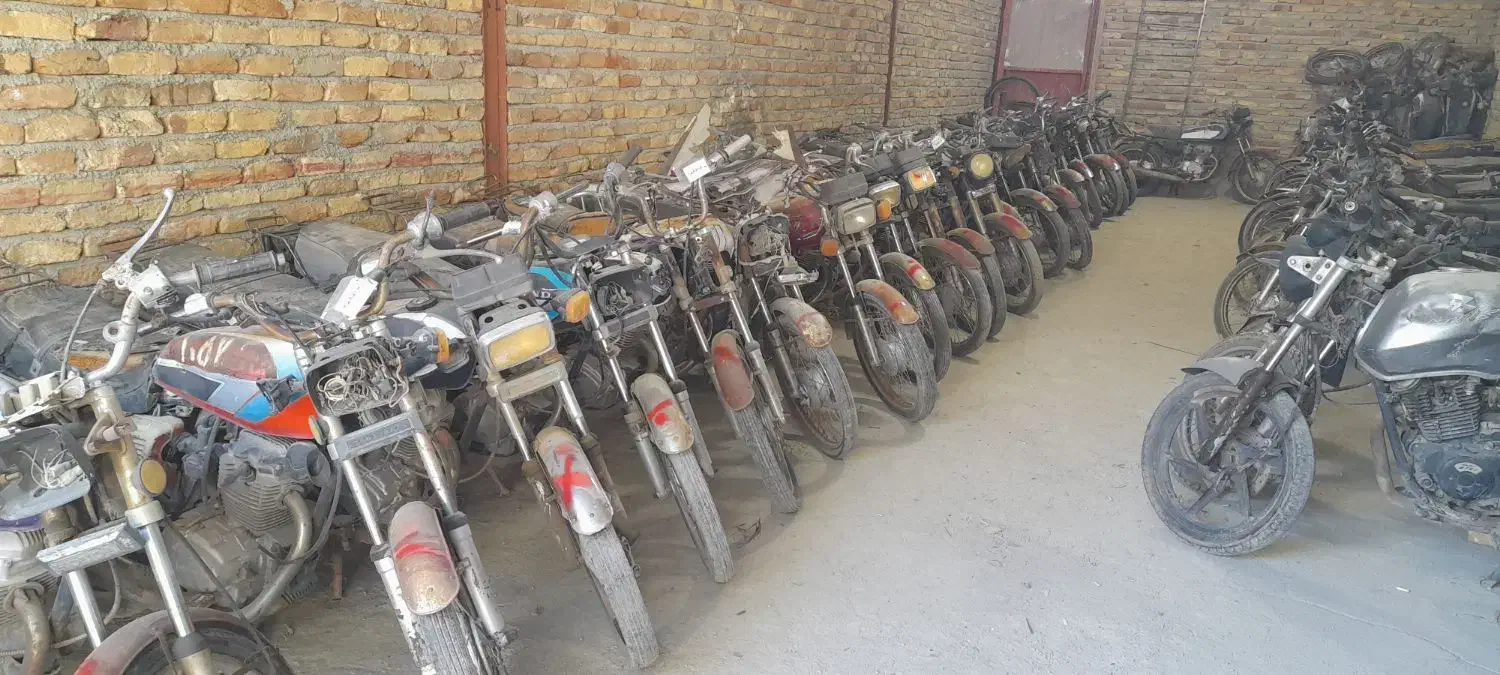 موتور مزایده خاموش،قیمت از ۸۳۰۰ به بالا|موتورسیکلت|سنندج, |دیوار