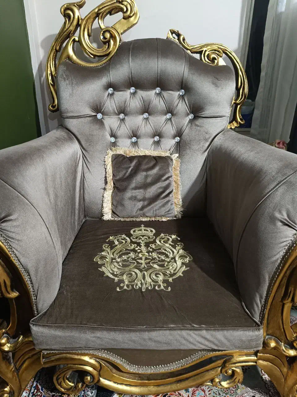 مبل ۹نفره|مبلمان خانگی و میز عسلی|باغستان, |دیوار