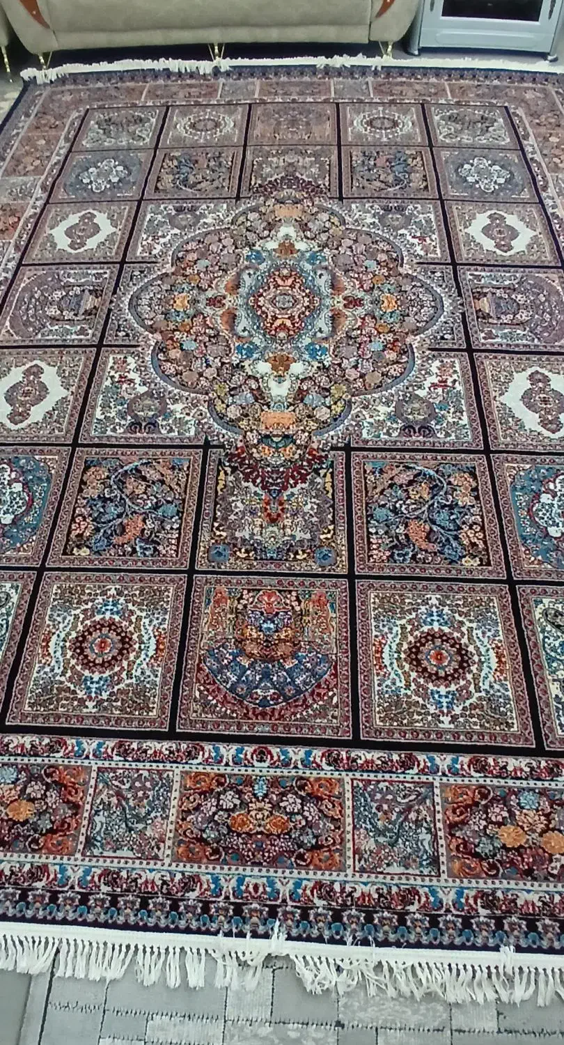 ۶تخته فرش۱۲متری(نوآکبند)از۴طرح(توضیحات وبخون)|فرش|قروه, |دیوار