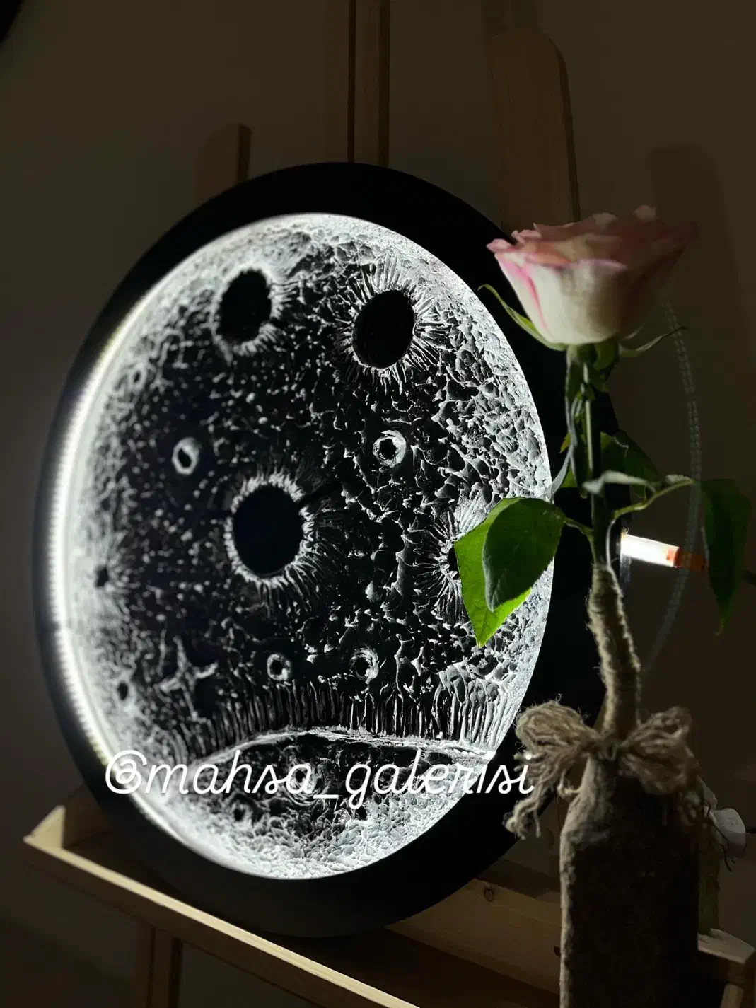 تابلو ماه|تابلو، نقاشی، عکس|اردبیل, |دیوار