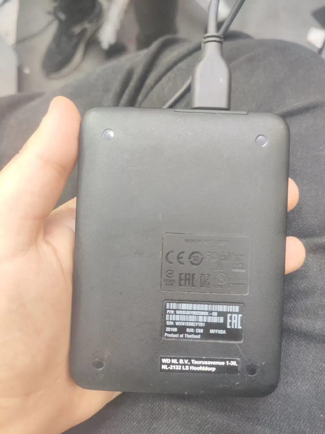 هارد اکسترنال wd 2 ترابایت|قطعات و لوازم جانبی رایانه|رامشیر, |دیوار