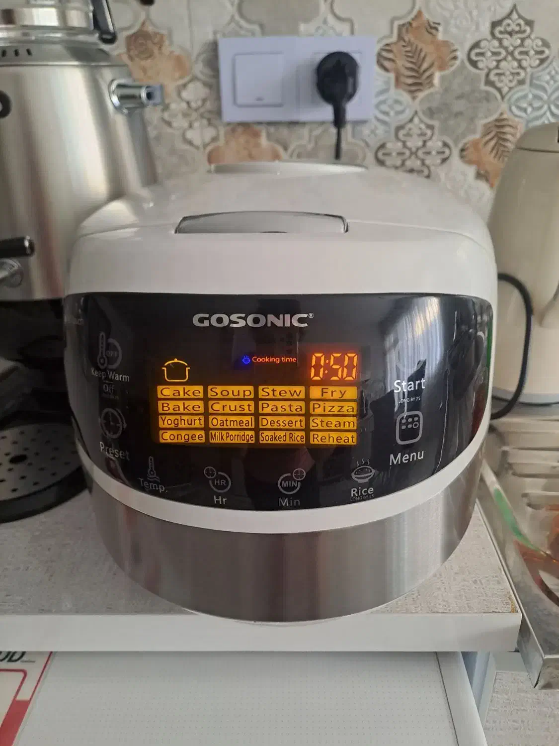 پلوپز چند کاره مارک گوسونیک|اجاق گاز و لوازم برقی پختوپز|پاکدشت, حصار امیر|دیوار