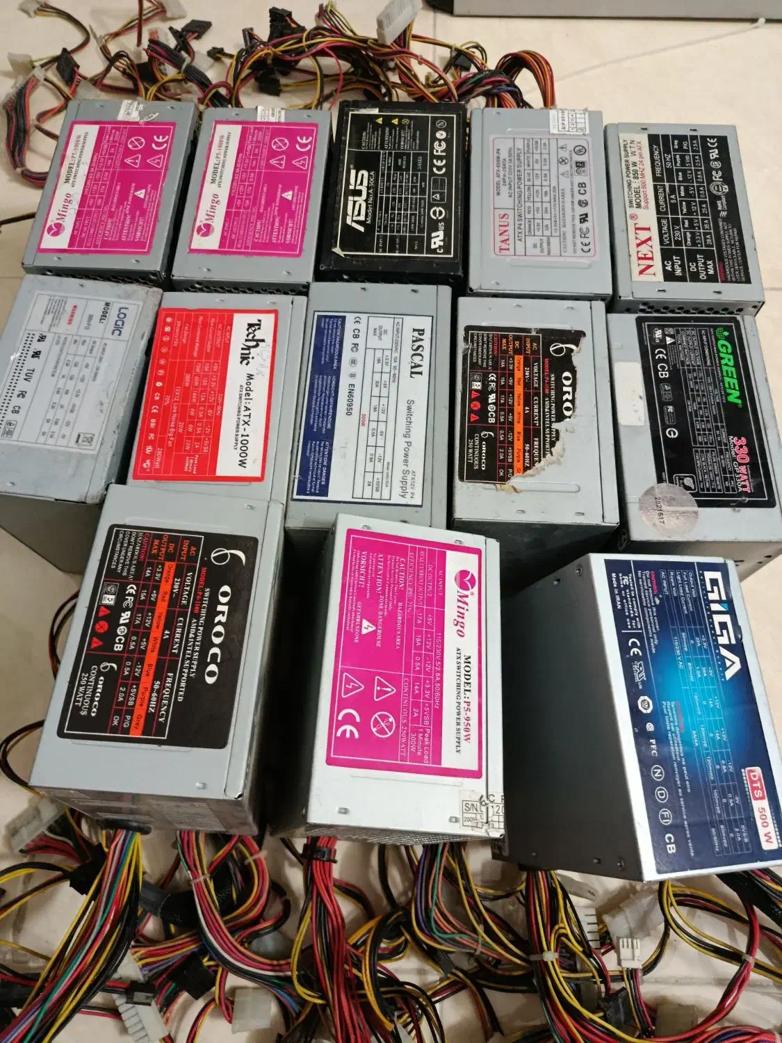 فروش ۱۳عدد پاور|قطعات و لوازم جانبی رایانه|آمل, |دیوار