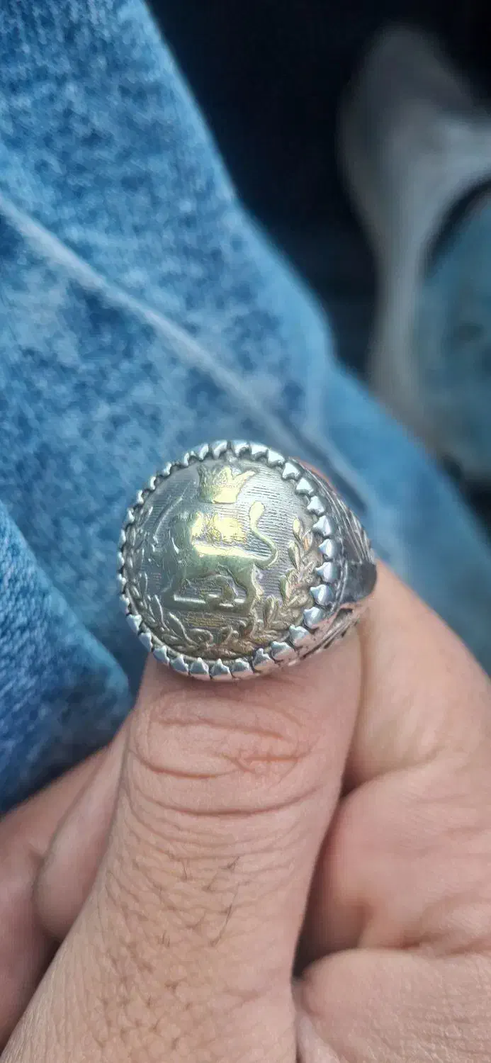 انگشتر قجری کار دست قدمت دار|جواهرات|کرج, ساسانی (قلمستان)|دیوار