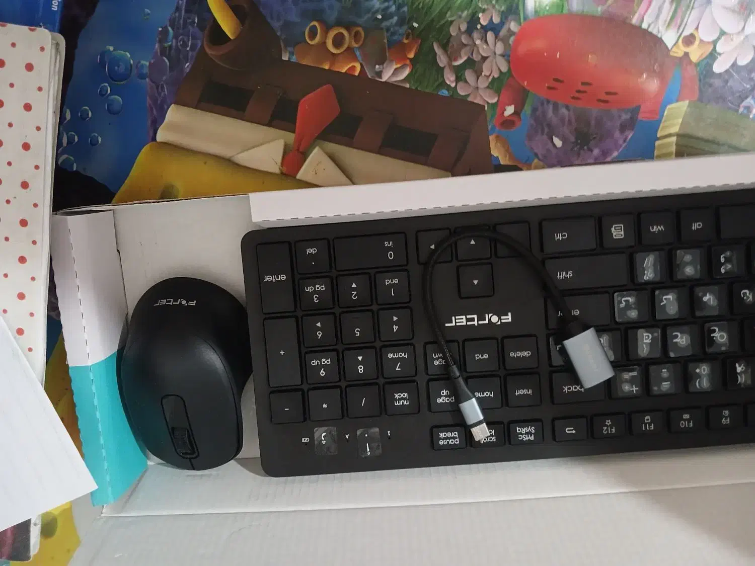 کیبورد برا گیم زدن با گوشی|لوازم جانبی موبایل و تبلت|پارس‌آباد, |دیوار