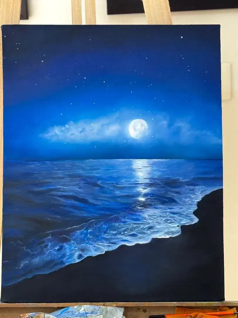 تابلو رنگ روغن|تابلو، نقاشی، عکس|اصفهان, سرشبادران|دیوار