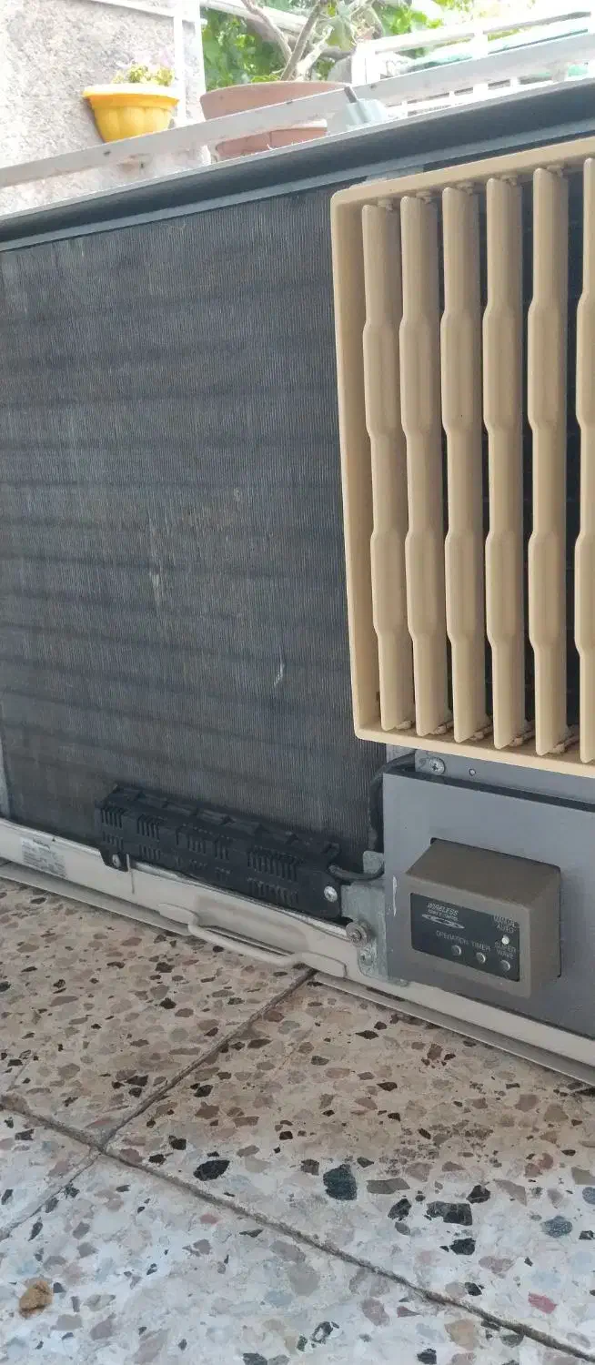 کولرگازی ۱۸۰۰۰پنچره ای اجنرال اصلی|کولر گازی و فنکوئل|نیشابور, خیام|دیوار