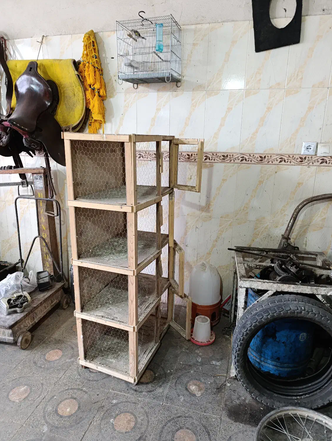 قفس|لوازم جانبی حیوانات|ازنا, |دیوار