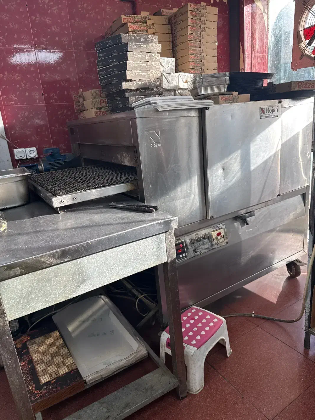 فروش کلیهی لوازم فست فود( واگذاری مغازه )|کافیشاپ و رستوران|کرج, کمالشهر|دیوار