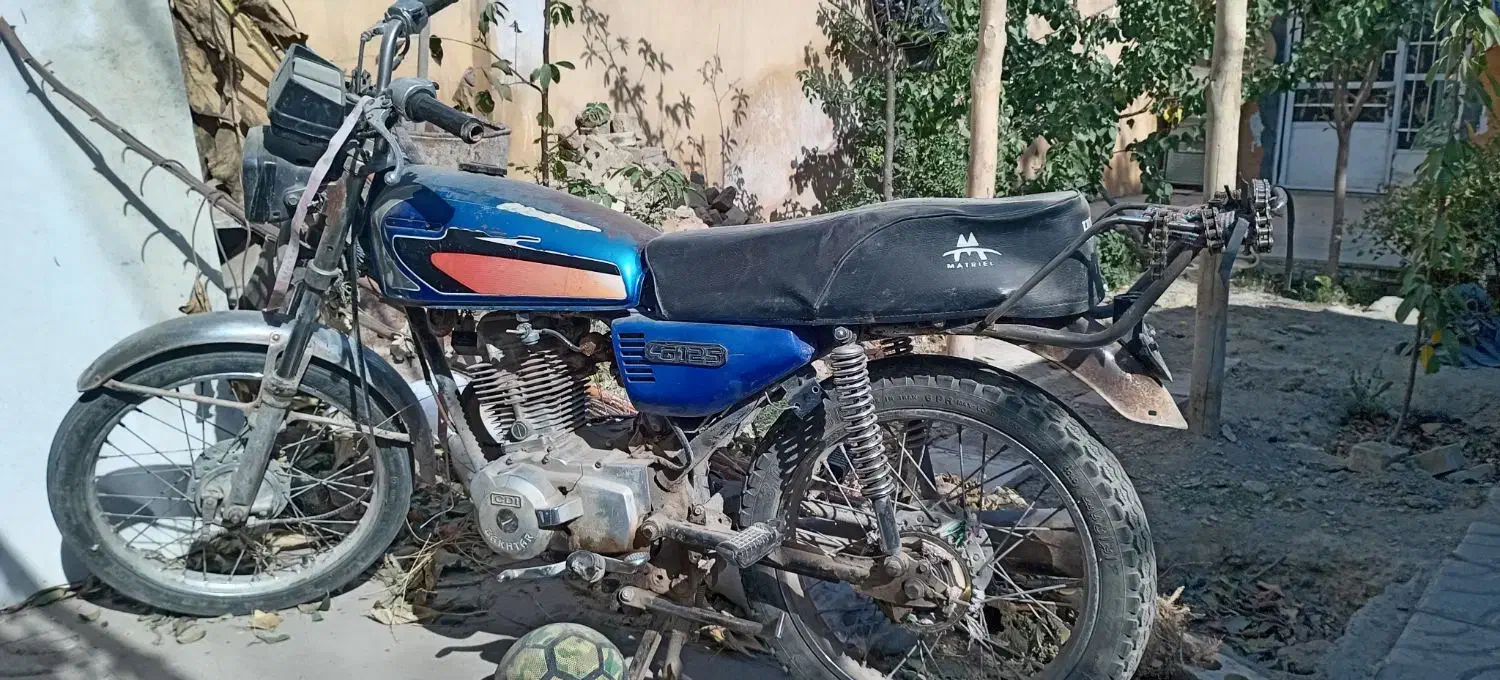 یک عدد موتور مزایده ۸۷|موتورسیکلت|چناران, |دیوار