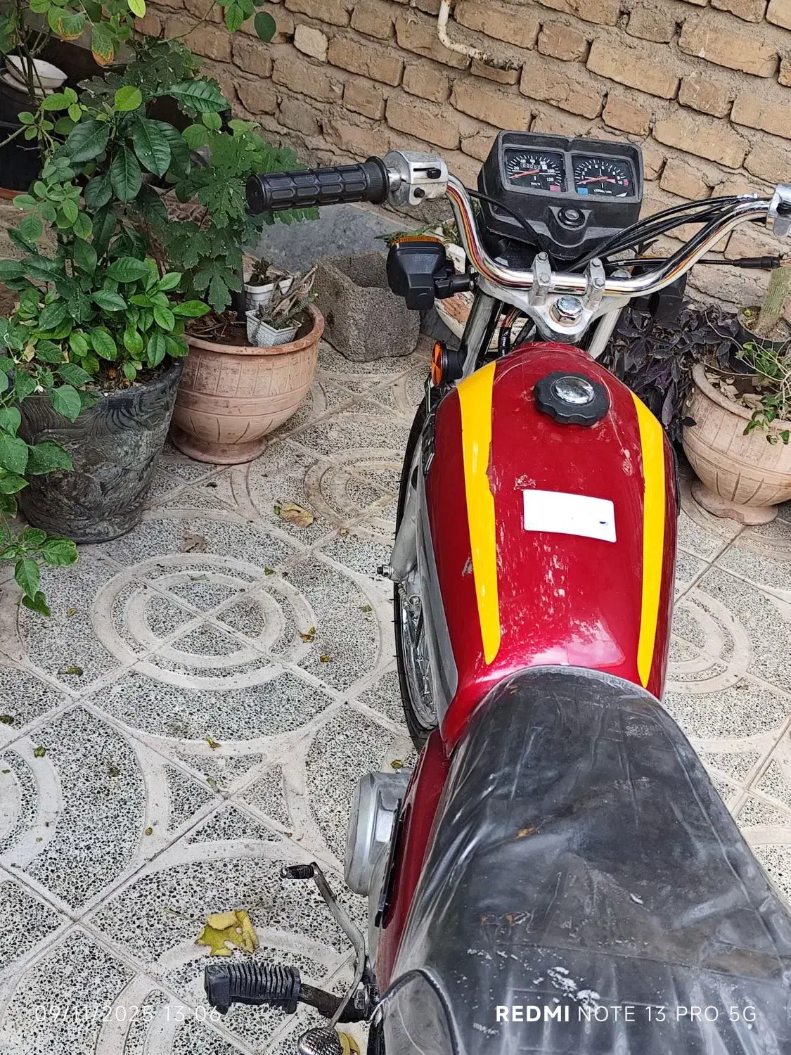 متور هندا مزاید مدل ۸۶با برگ خرید|موتورسیکلت|کرمان, |دیوار