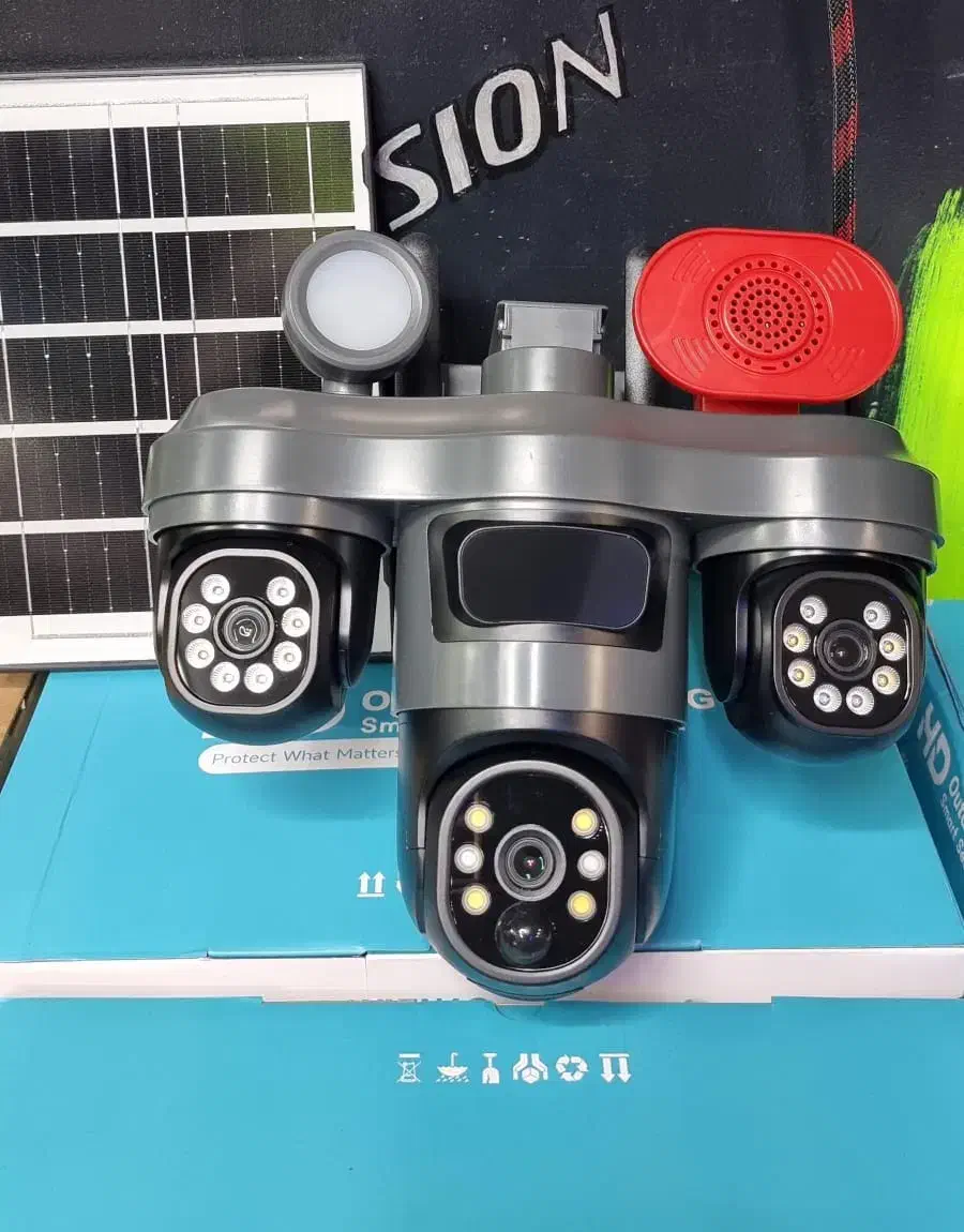 تنهادوربین خورشیدی که صدای آژیرش دزدو فراری میده|دوربین مداربسته|اهواز, زیتون کارمندی|دیوار