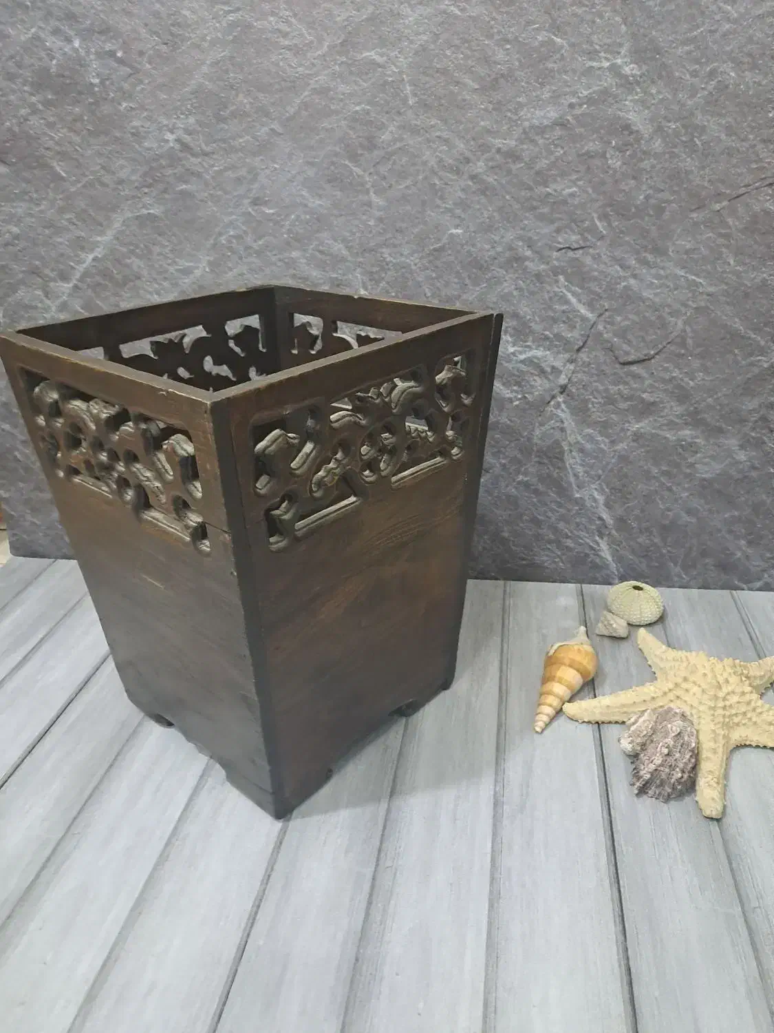 سطل کنار سالنی،(چوبی)|صنایع دستی و سایر لوازم تزئینی|قم, پردیسان|دیوار