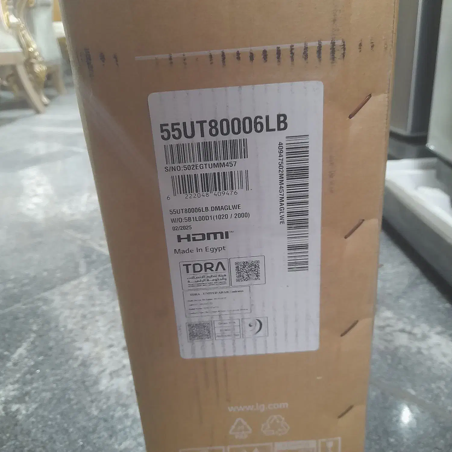 تلویزیون ۵۵اینچ الجی مدل UT80006LB|تلویزیون و پروژکتور|پارسآباد, |دیوار