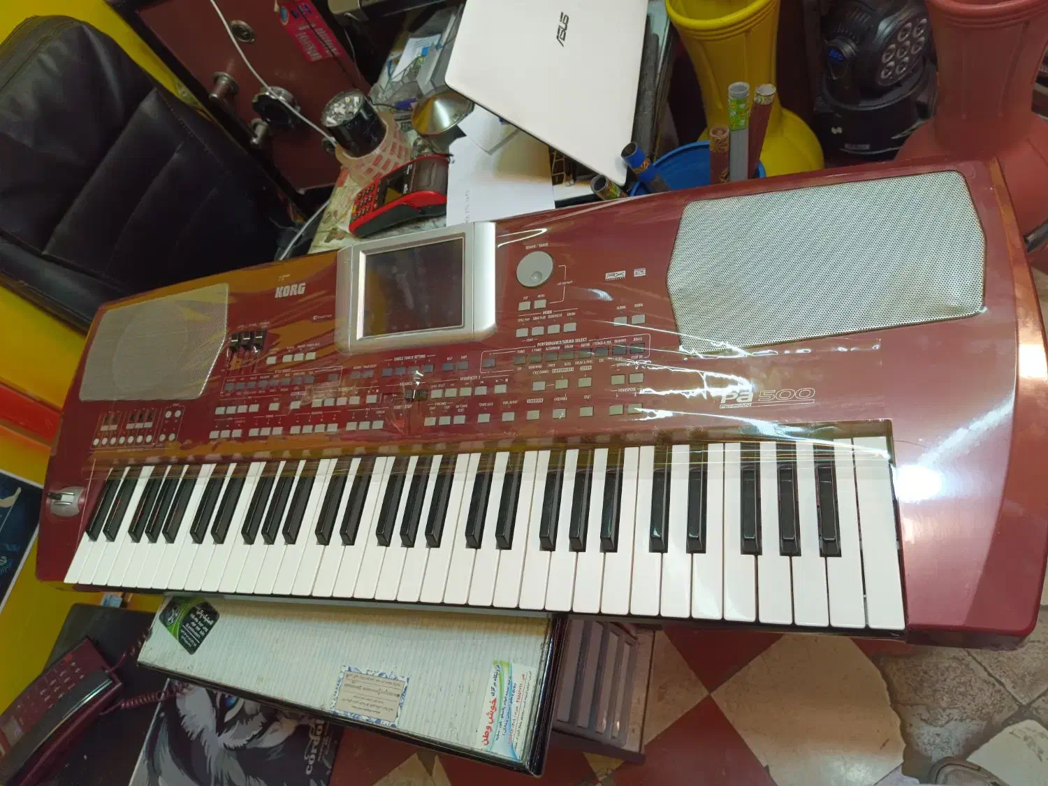 ارگ کورگ Korg pa500 تبدیل به pa2x|پیانو، کیبورد، آکاردئون|تبریز, |دیوار