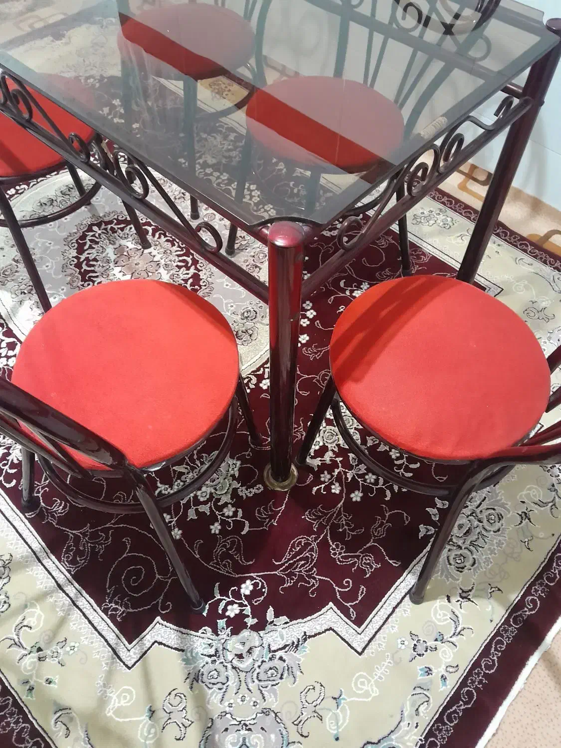 میز غذاخوری ۶نفره|میز و صندلی غذاخوری|اردبیل, |دیوار