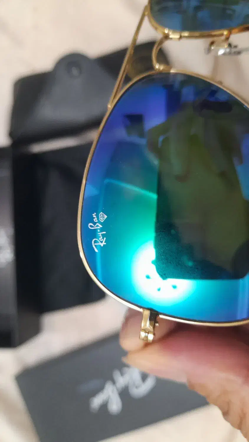 عینک ریبن اصل اصل ایتالیا اک|زیورآلات و اکسسوری|قرچک, مهدیه|دیوار