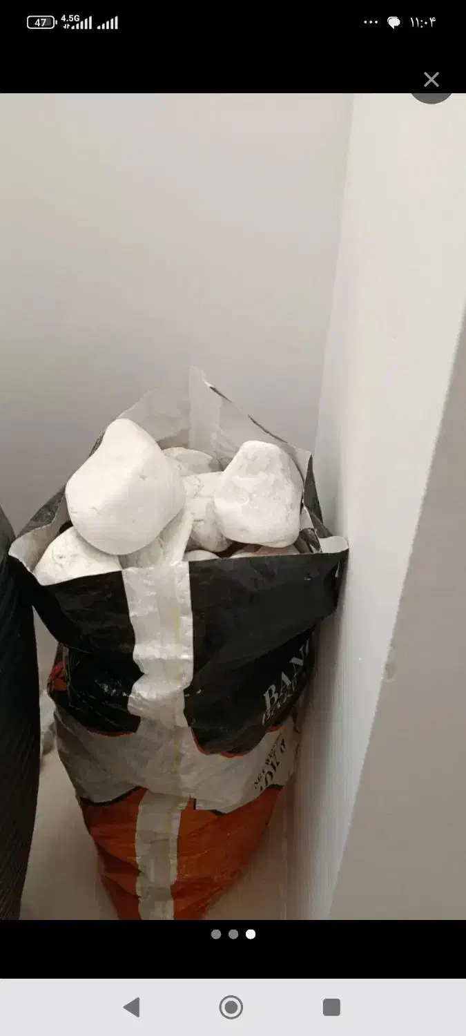 سنگ سفید تزئینی|صنایع دستی و سایر لوازم تزئینی|کرج, خرمدشت|دیوار