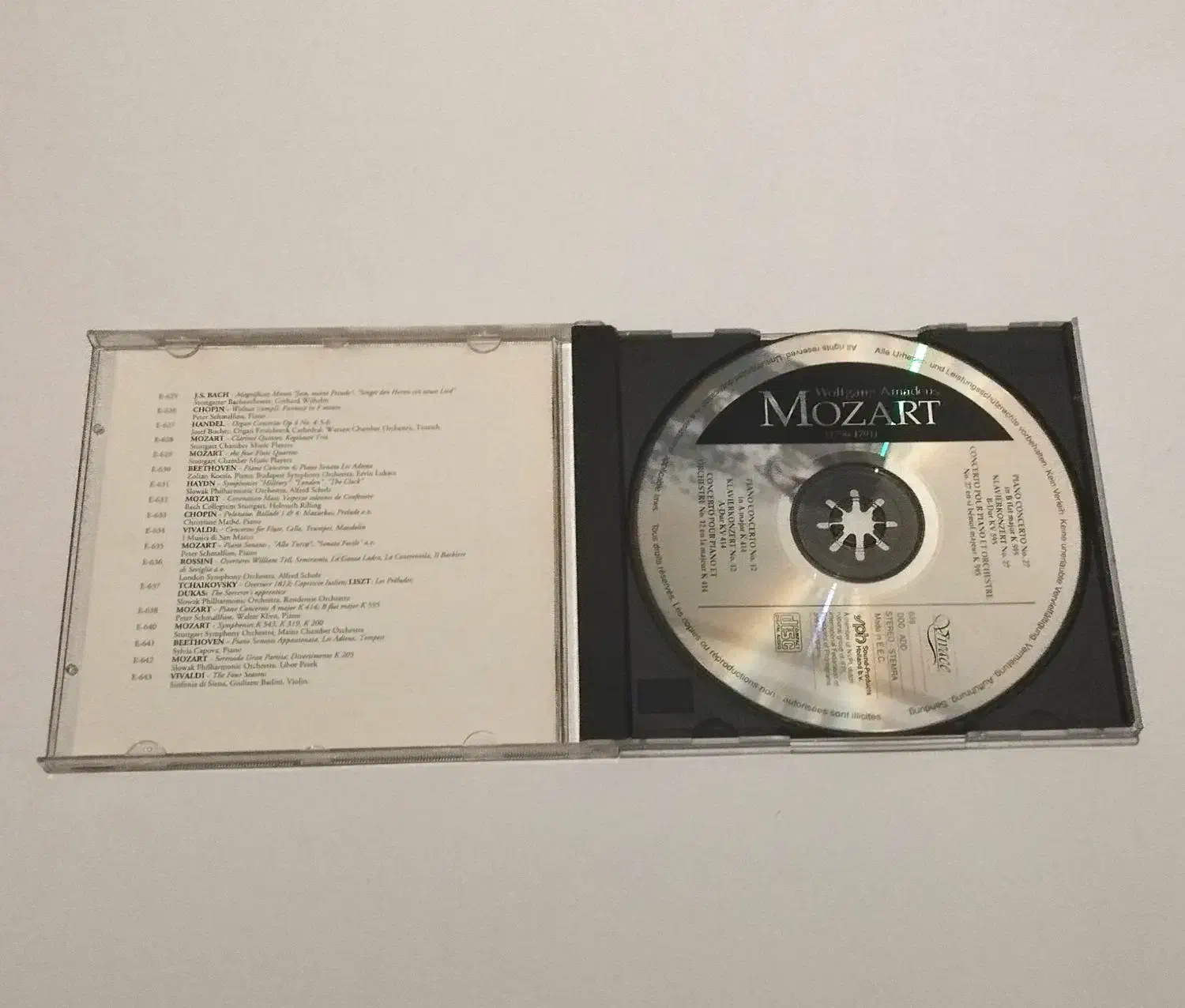 فروش ۳ سی دی موزیک کلاسیک اوریجینال فاخر|فیلم و موسیقی|تهران, امیریه|دیوار