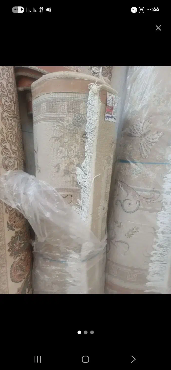 فرش زمردمشهدزمینه کرمی|فرش|تهران, قاسمآباد|دیوار