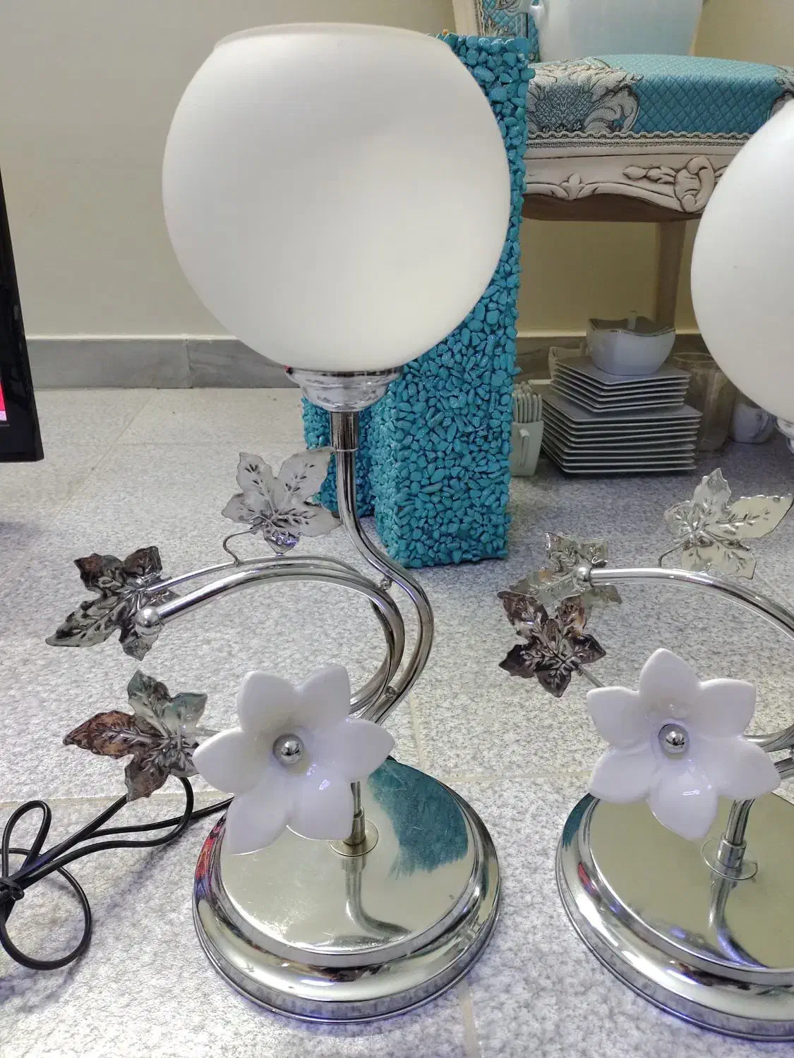 آباژور جفت|چراغ خواب و آباژور|تهران, زرکش|دیوار