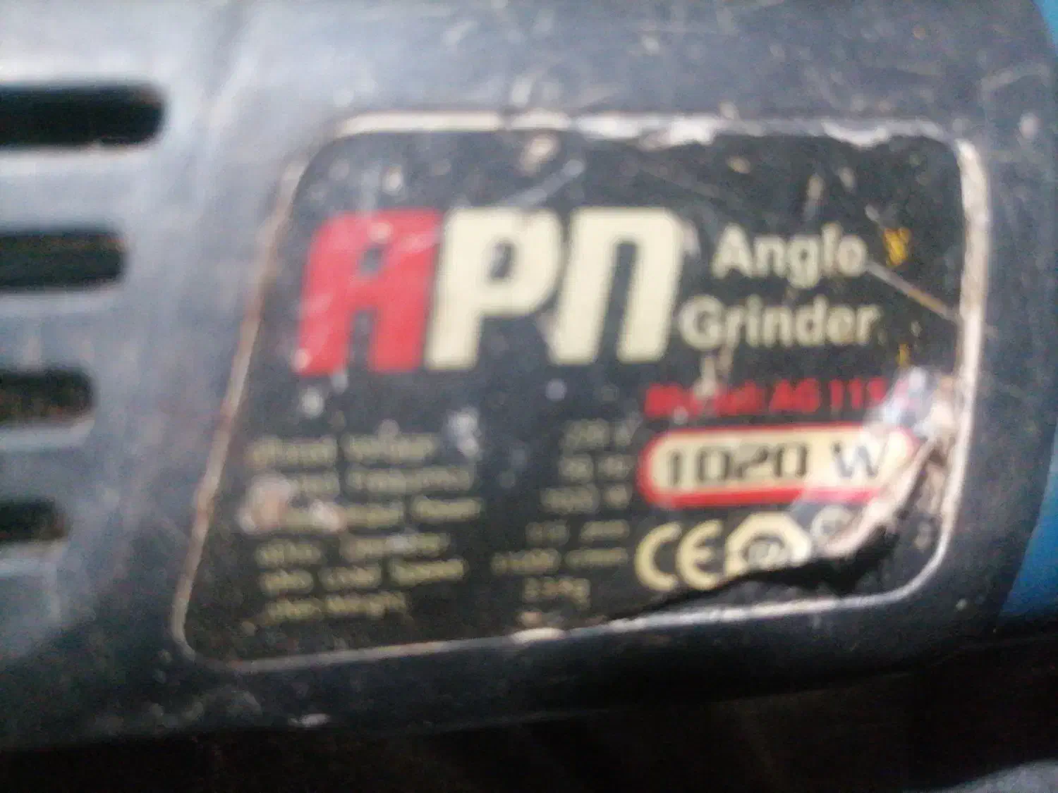 مینی سنگ فرز Apn وات1020w|ابزارآلات|زرند, |دیوار