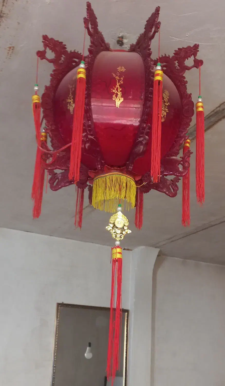 لوستر آویز با چراغ|لوستر و چراغ آویز|تکاب, |دیوار