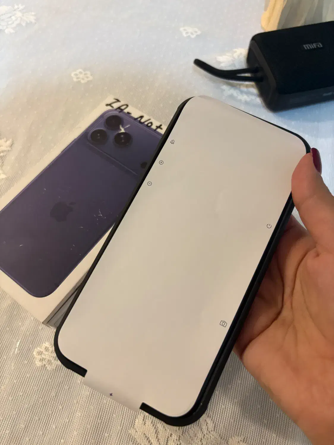 ایفون ۱۷پرومکس ۲۵۶ اکبند|موبایل|کرج, فاز ۳ گوهردشت|دیوار