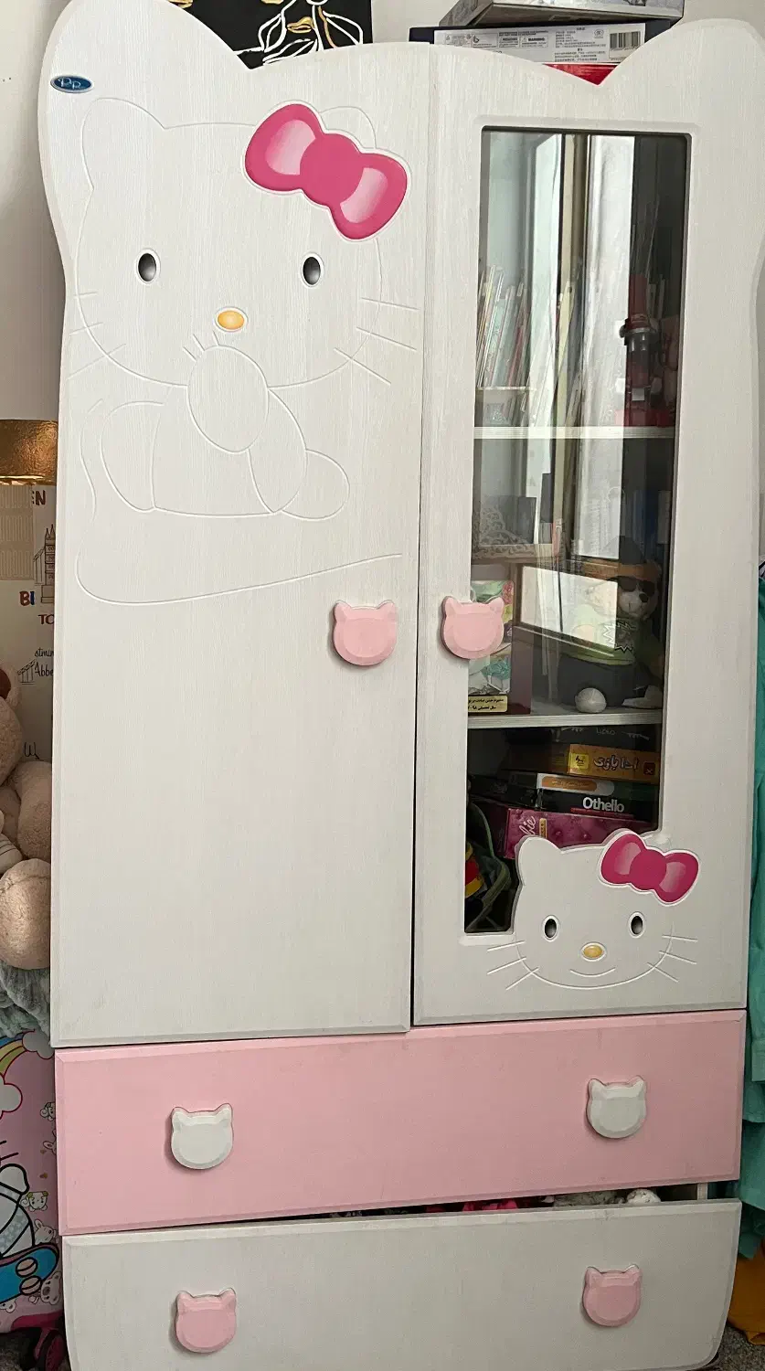 تخت و کمد کیتی|تخت و سرویس خواب|یزد, |دیوار