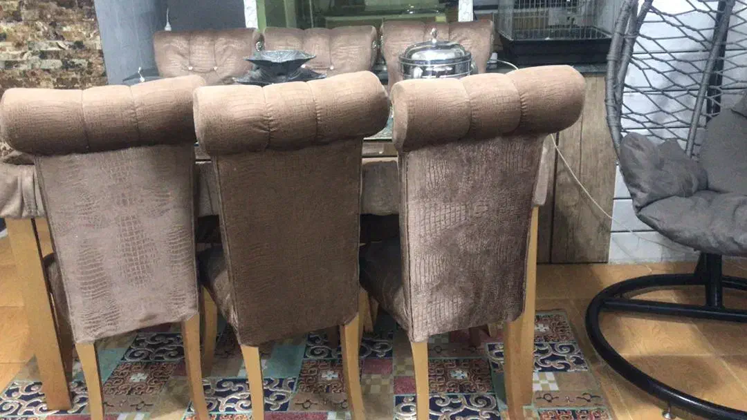 میز نهارخوری ۶ نفره|میز و صندلی غذاخوری|تیران, |دیوار